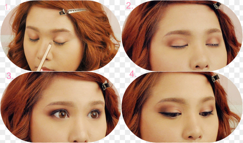 Smoky Makeup Eyebrow Hair Coloring Cheek Chin Eyelash PNG