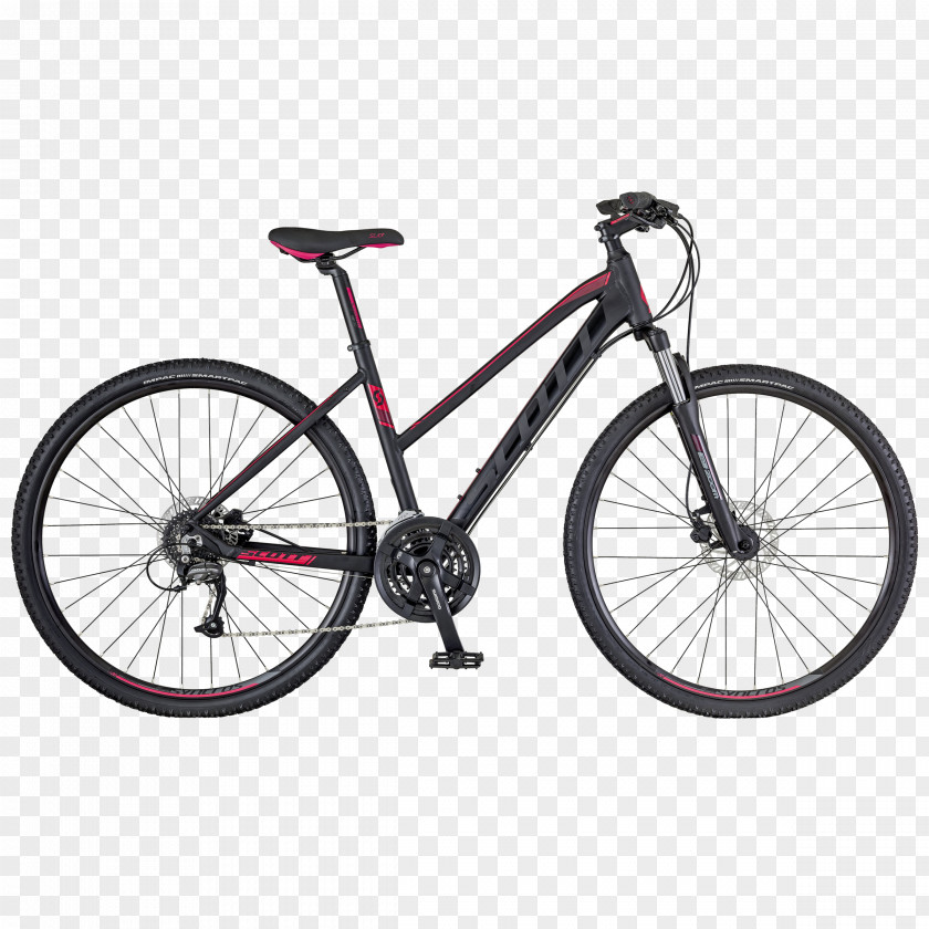 Steep Hill Bike Hybrid Bicycle Scott Sports Sub Cross 40 Lady S Men 2017 PNG
