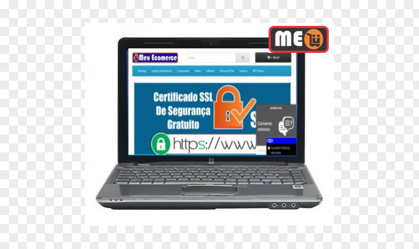 Email E-commerce Webstore Netbook Transport Layer Security PNG