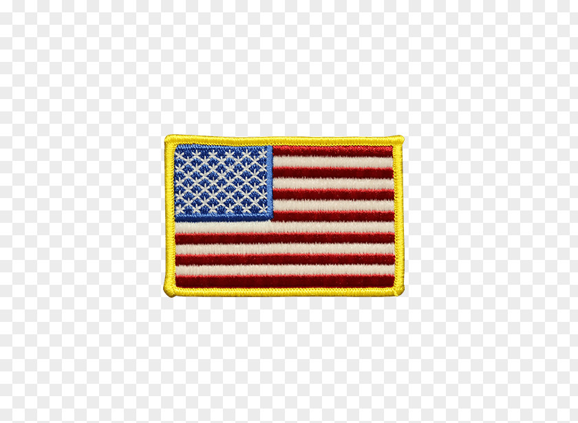 Flag Patch Of The United States Embroidered Lapel Pin PNG