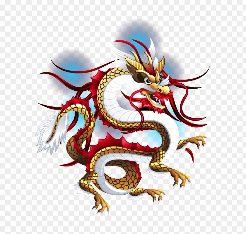12 Chinese Zodiac Dragon Font PNG