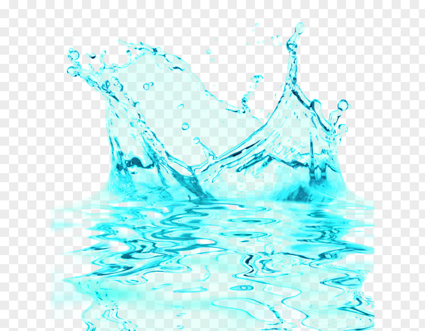 Blue Water Splash Effect Element PNG water splash effect element clipart PNG