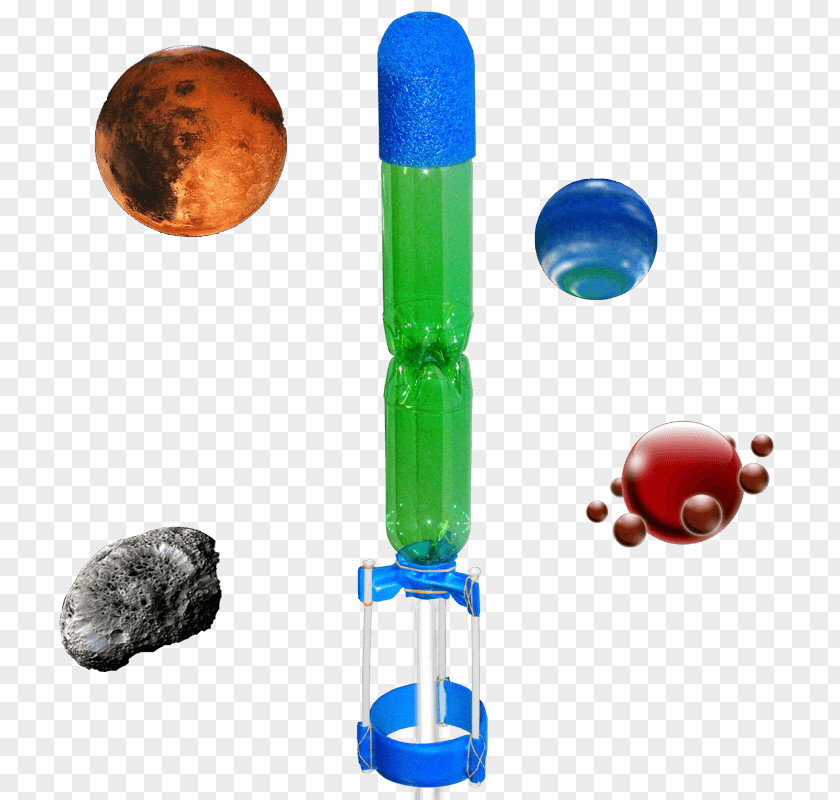 Bottle Rocket Water Single-stage-to-orbit Booster PNG