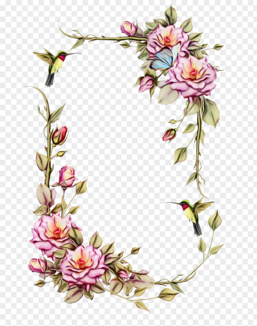 Floral Design Borders And Frames Flower Clip Art Rose PNG
