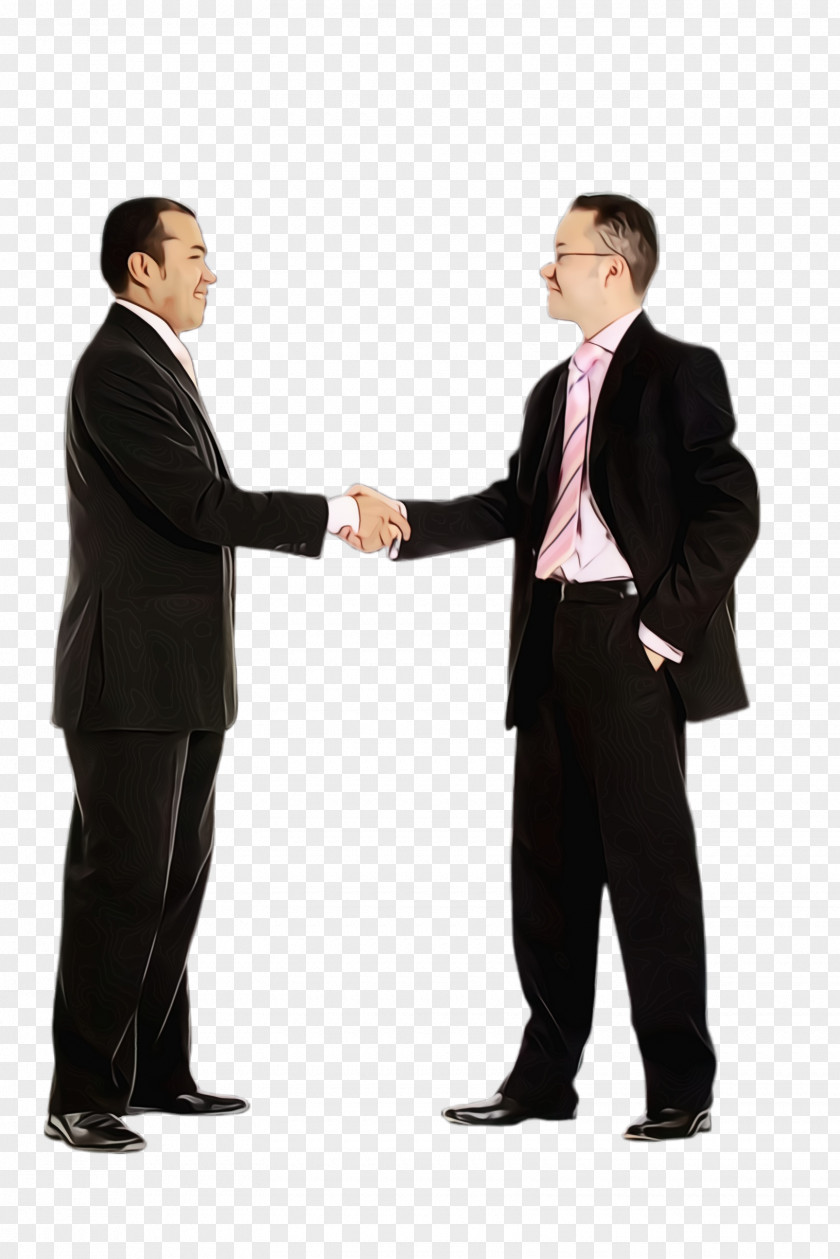 Gentleman Handshake PNG