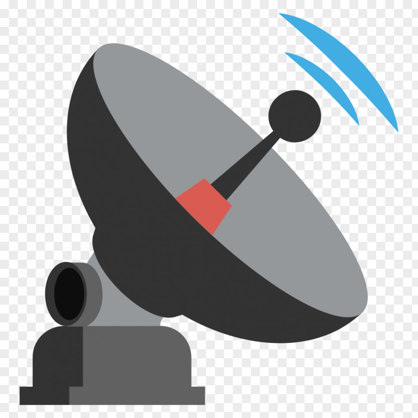 Antenna Emoji Aerials Satellite Dish Parabolic SMS PNG