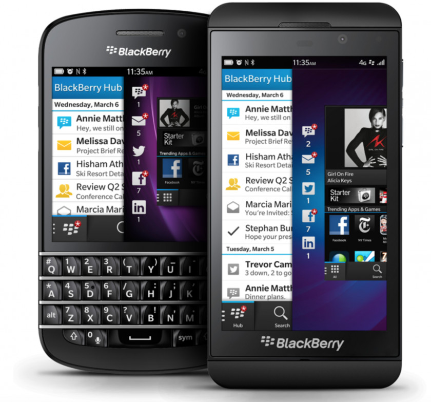 Blackberry BlackBerry Q10 Z10 PlayBook 10 Smartphone PNG