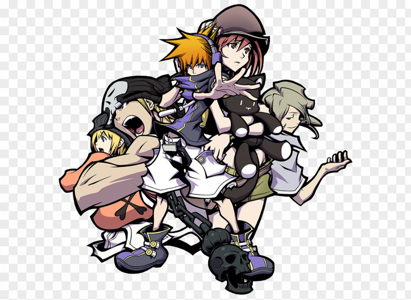 World Ends With You The Nintendo Switch Video Game DS PNG