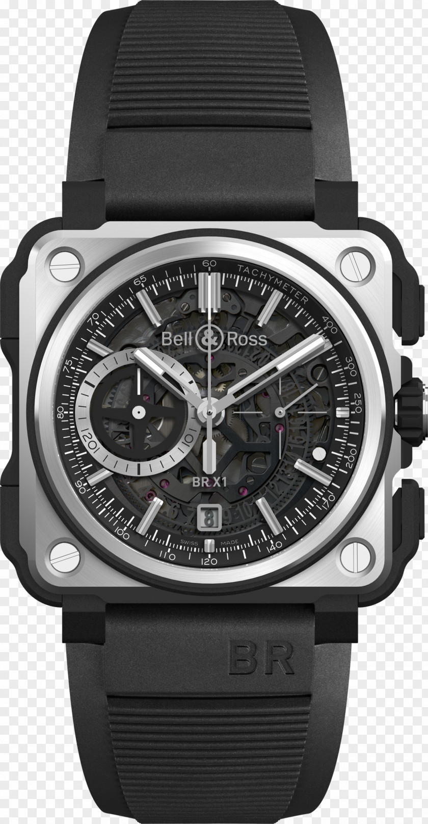 A Wrist Bell & Ross Watch Chronograph Titanium Omega SA PNG