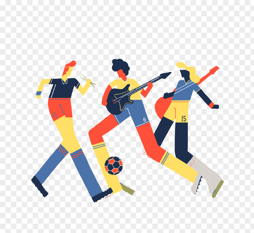 Cartoon Football Game Clip Art PNG