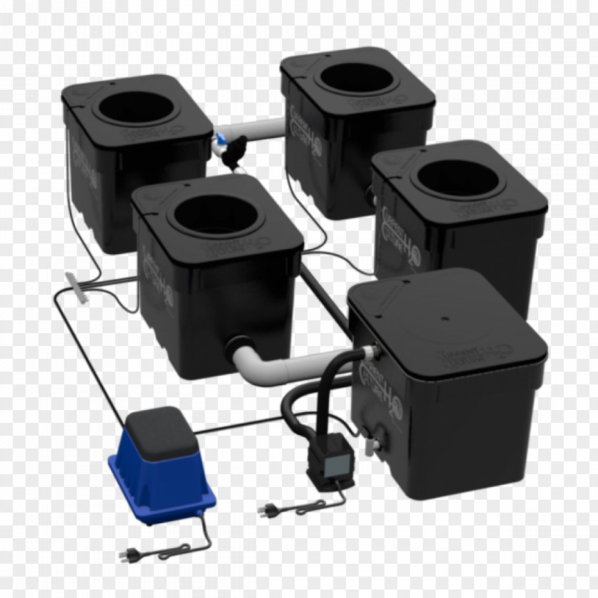 Deep Water Culture Hydroponics Aeroponics Irrigation Nutrient Film Technique PNG