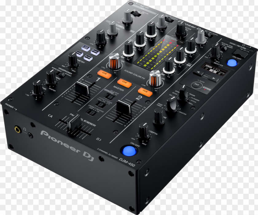 DJ Mixer Pioneer DJM-450 Audio Mixers PNG