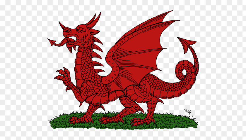 Dragon Flag Of Wales Welsh King Arthur PNG