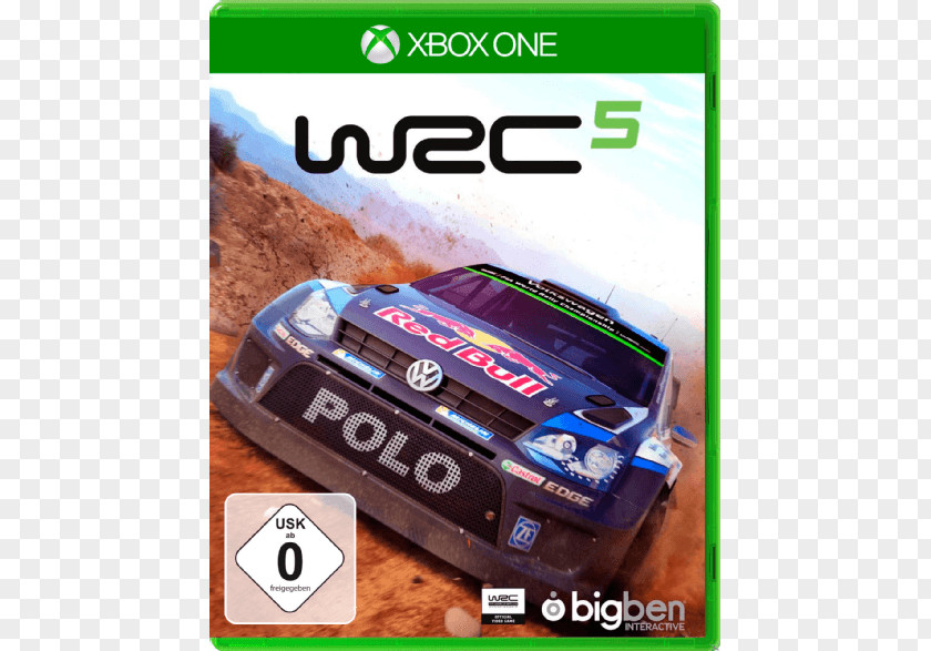 Fee Rayman WRC 5 Xbox 360 World Rally Championship 6 3: FIA Dirt PNG
