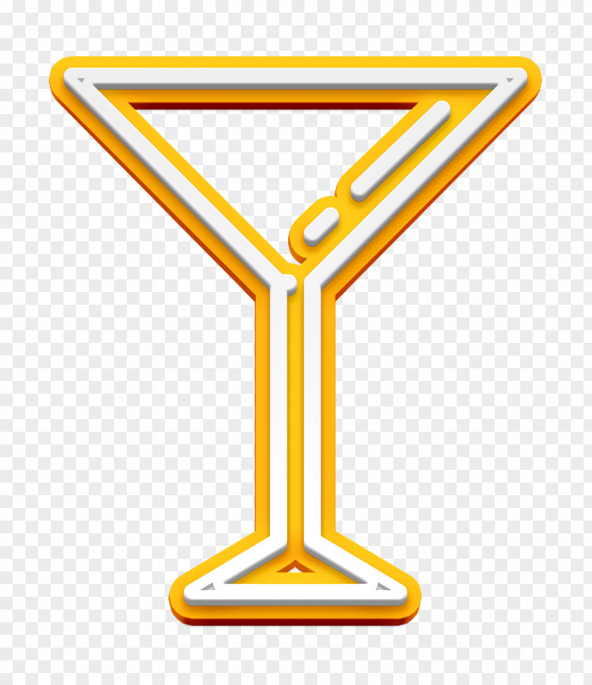 Homewares Line Craft Icon Martini Glass Alcohol PNG