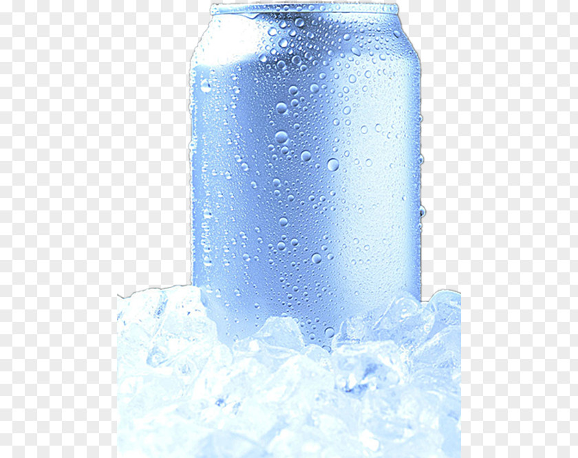 Ice And Cans Of Beer PNG