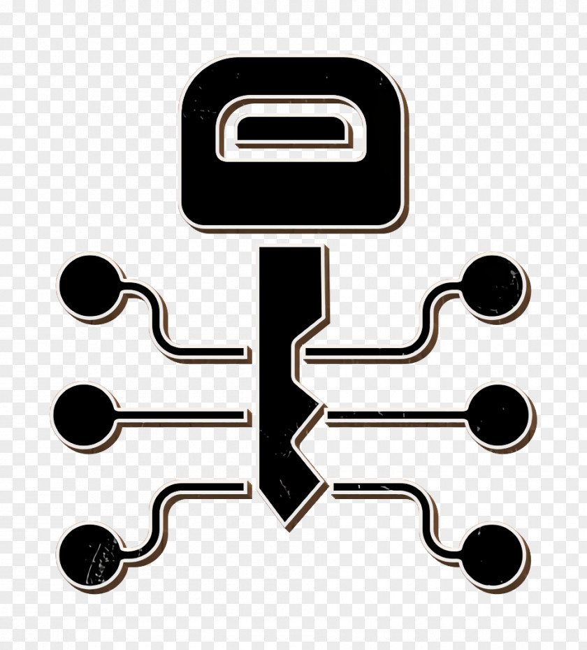 Password Icon Key Cyber PNG