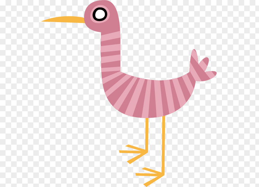 Pink Birds Bird Cartoon Illustration PNG
