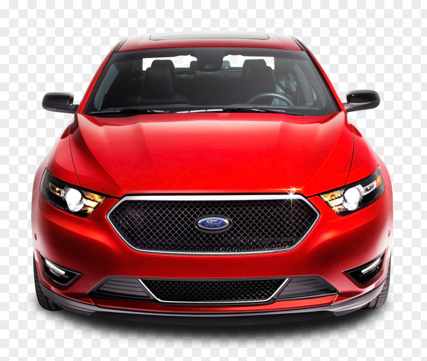 Red Ford Taurus Front Car 2013 SHO 2015 S-Max PNG