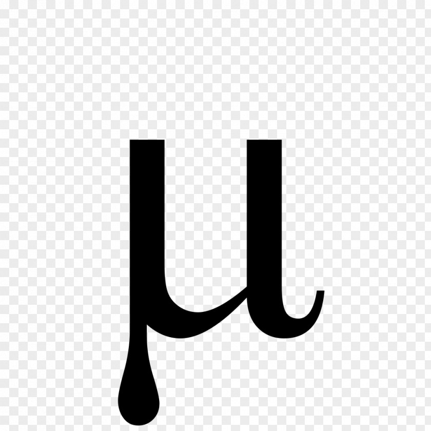 Symbol Mu Mean Greek Alphabet Statistical Population PNG