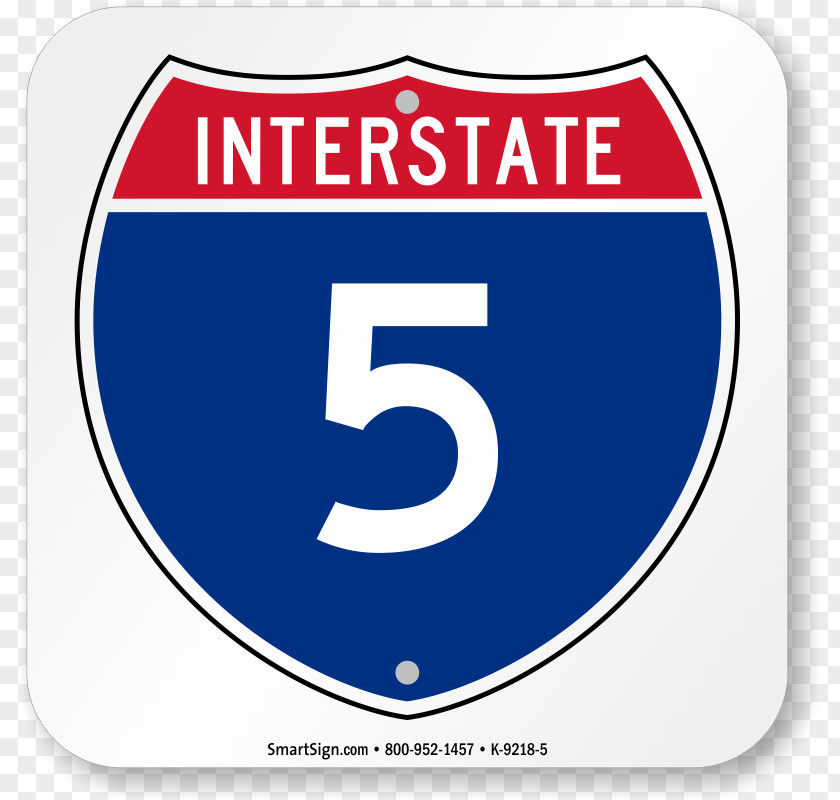Highway Road Interstate 5 In California 10 15 US System PNG
