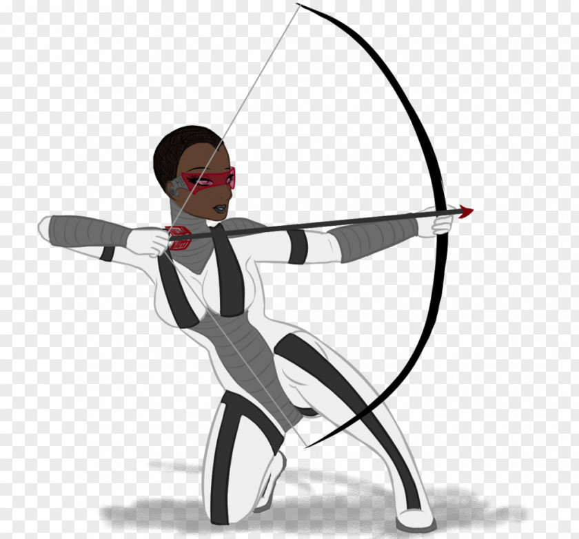 Line Bow And Arrow Ranged Weapon Recreation PNG