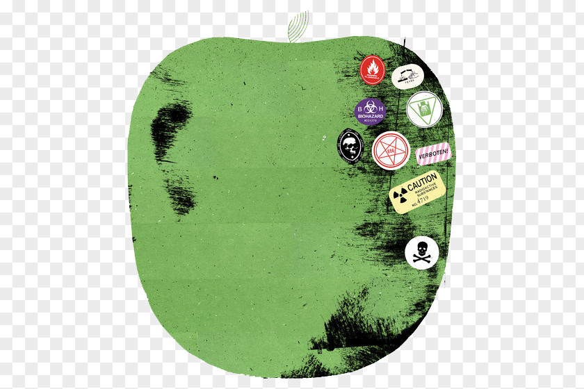 Green Badge Apple Illustration Illustrator Drawing Graphic Design PNG