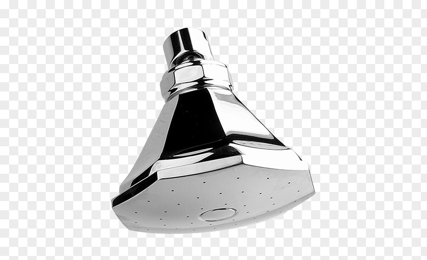 Hexagon Award Holder Product Design Shower Angle Brushed Metal PNG