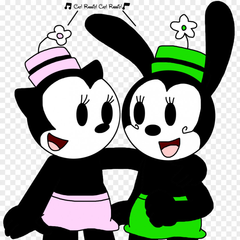 Oswald The Lucky Rabbit Cat Hare Cottontail PNG