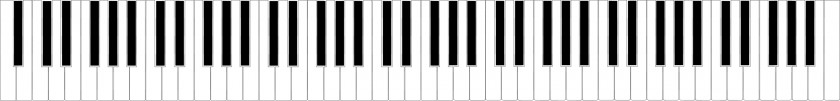 Piano Keys Cliparts Black Structure Pattern PNG