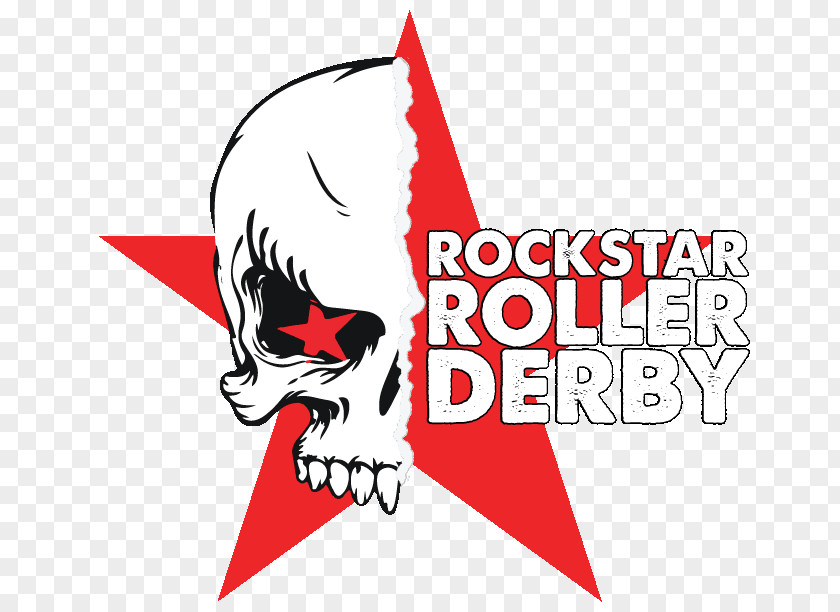 Rockstar Roller Derby Sponsor Logo Amazon.com PNG