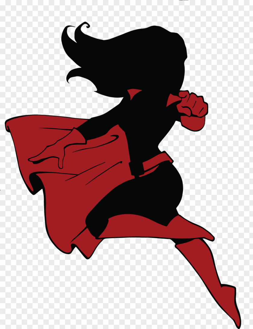 Silhouette Superhero Royalty-free PNG