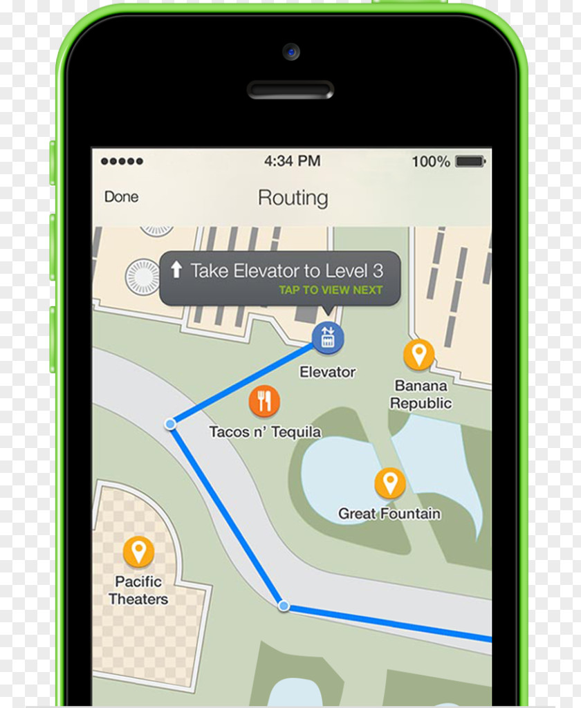 Smartphone Wayfinding Mobile Phones Map Mobility As A Service PNG