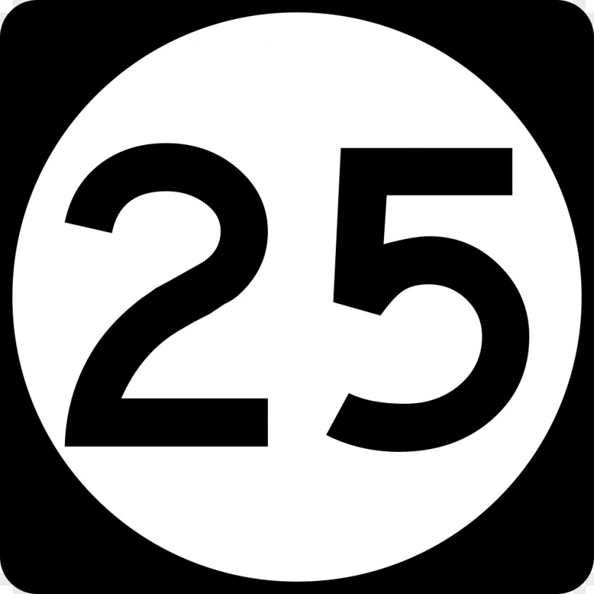25 Highway Road Clip Art PNG