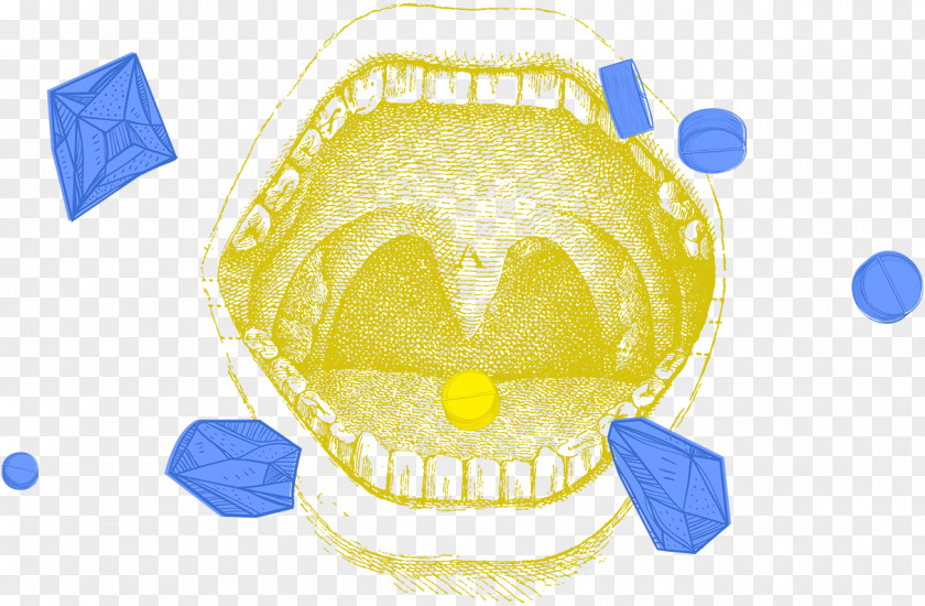 Cocain Mouth Drawing Tooth PNG
