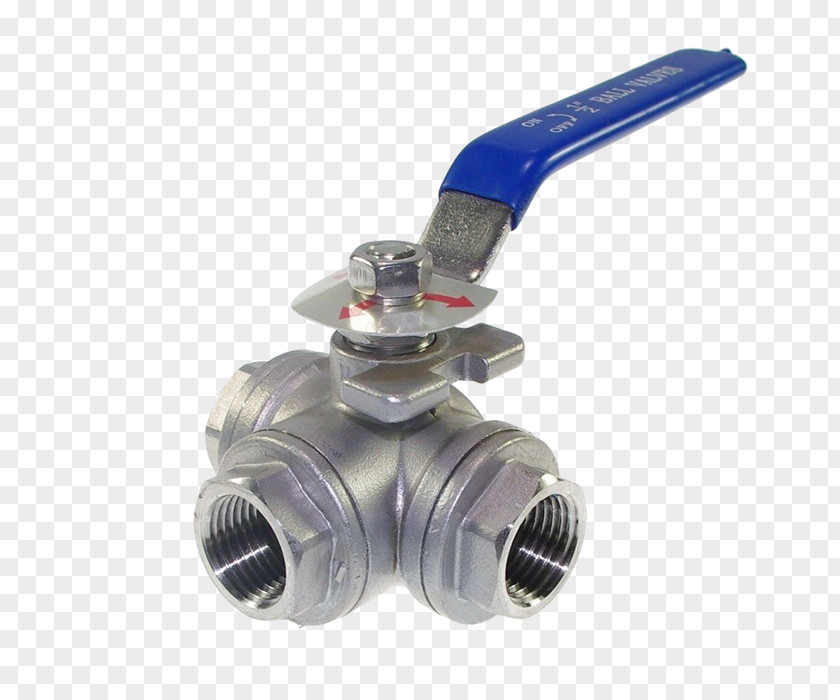 Homebrewing Winemaking Supplies Ball Valve National Pipe Thread Four-way British Standard PNG
