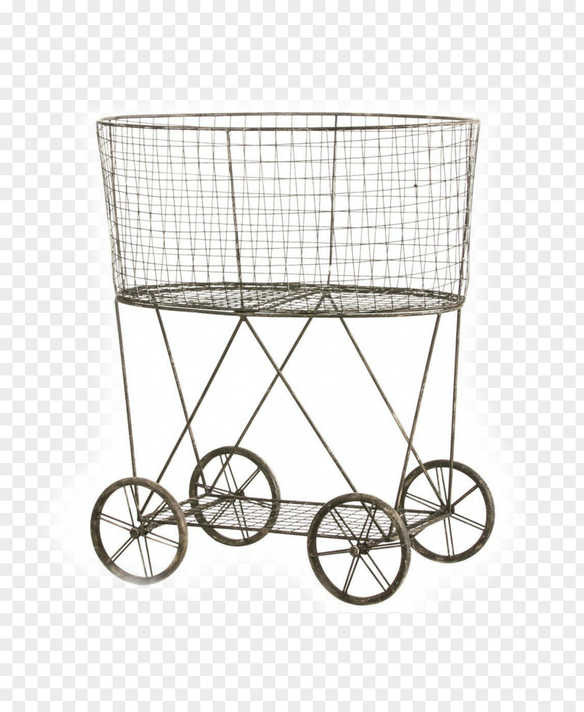 LAUNDRY BASKET Hamper Basket Laundry Cart Wire PNG