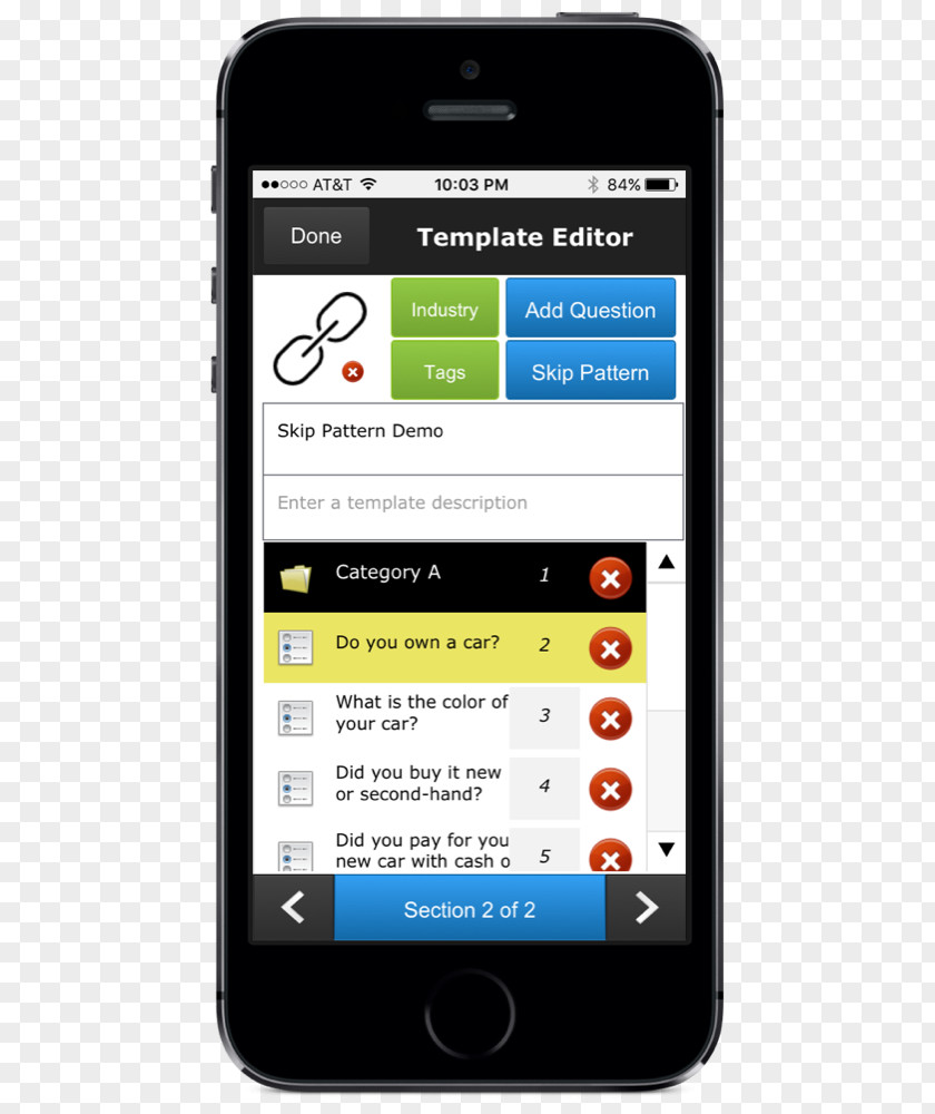 Mobile App Template Feature Phone Smartphone IPhone Form PNG