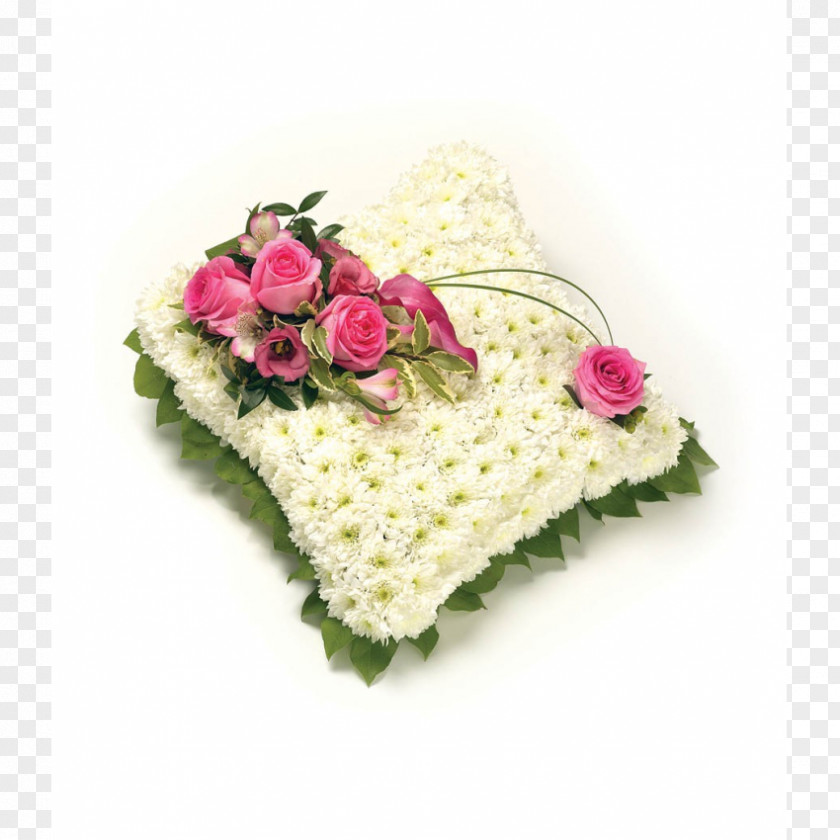Pillow Cushion Floral Design Funeral Flower PNG