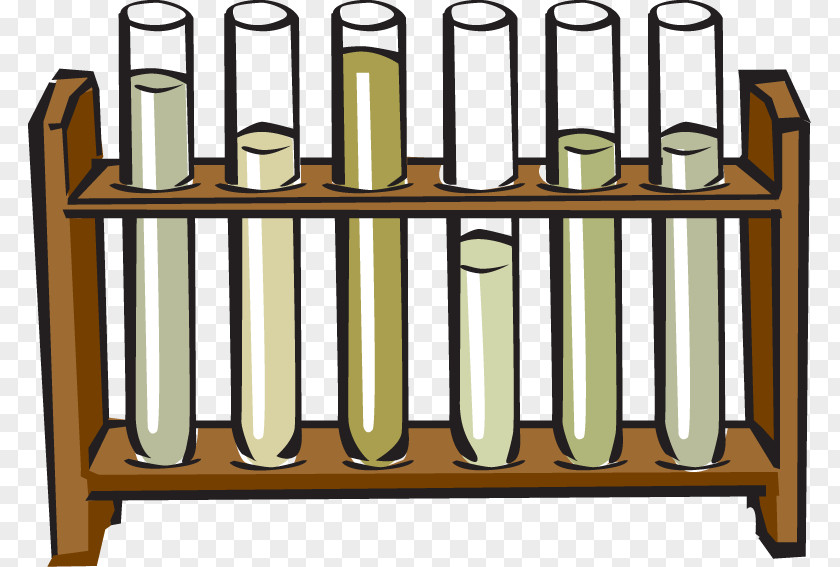 Silver Lab Cliparts Test Tubes Tube Holder Rack Laboratory Clip Art PNG