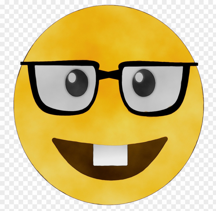 Smiley Smile Emoji Face Yellow PNG