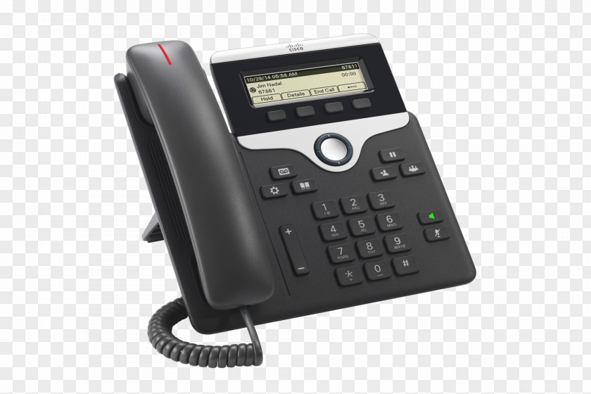 VoIP Phone Cisco IP 7811 Voice Over Telephone Systems PNG