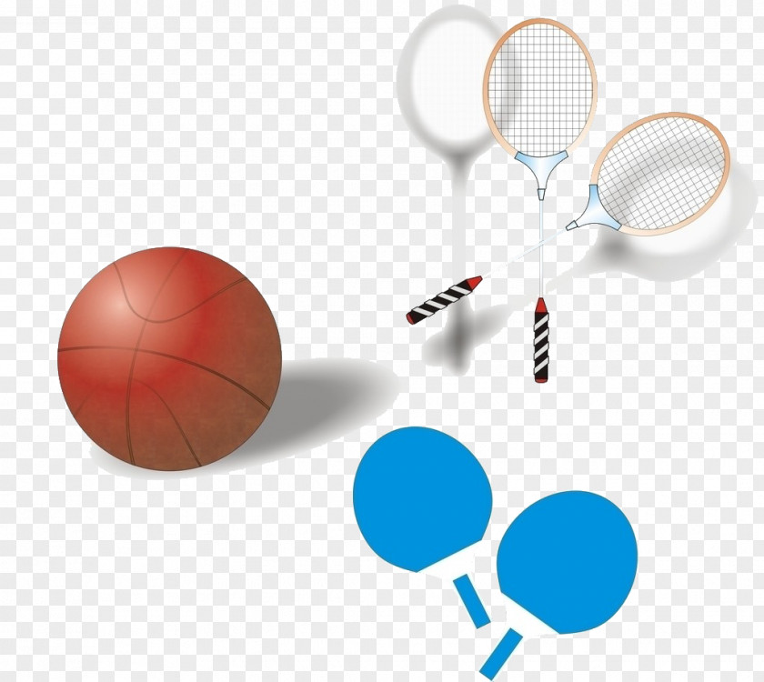 A Table Tennis Racket Sports Equipment PNG