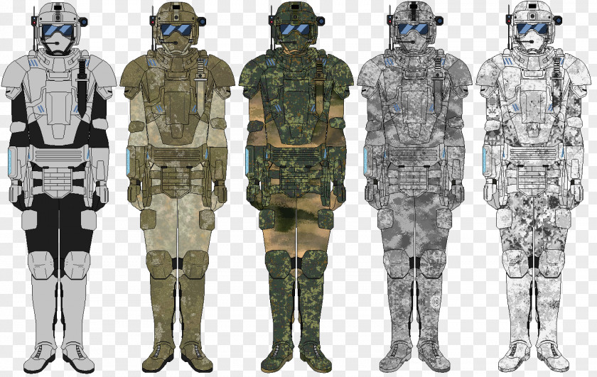 Army 81 Military Camouflage Powered Exoskeleton Uniform Armour PNG