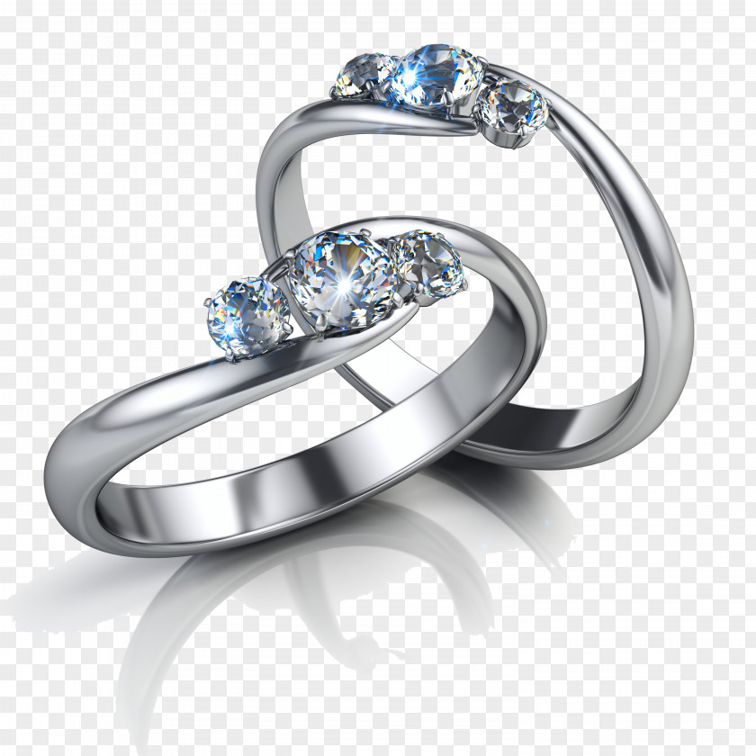 Diamond Ring Earring Jewellery Engagement PNG