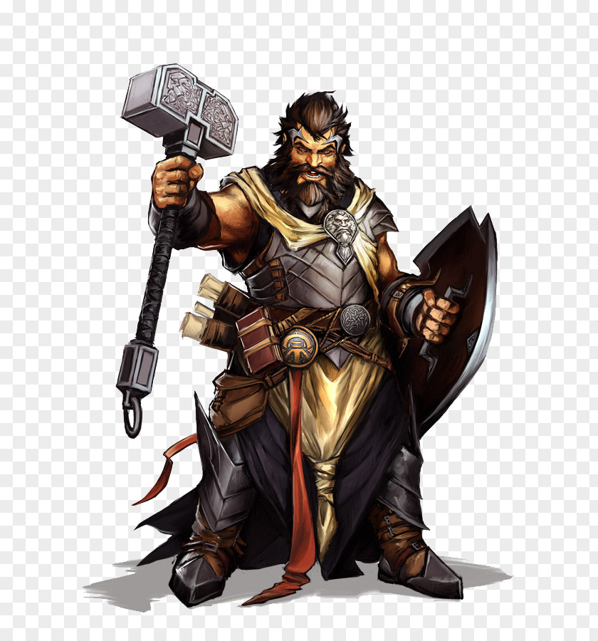 Dwarf Dungeons & Dragons Pathfinder Roleplaying Game Cleric D20 System PNG