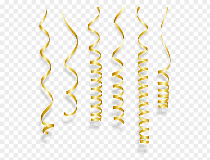 GOLD LINE New Year's Eve Gold Clip Art PNG