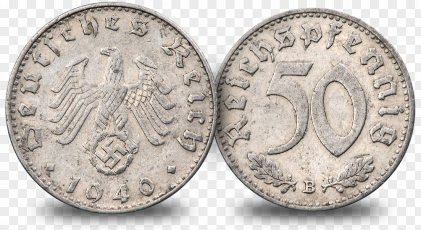 Pfennig German Empire Silver Avers Leipzig Hesse PNG