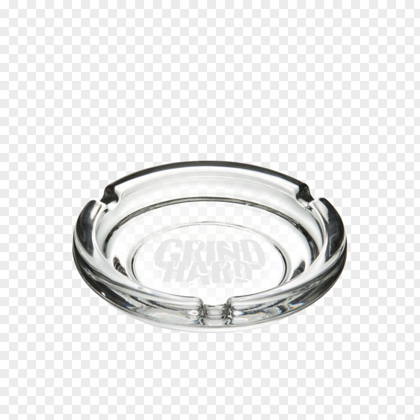 Silver Ashtray Glass Cigarette Holder PNG