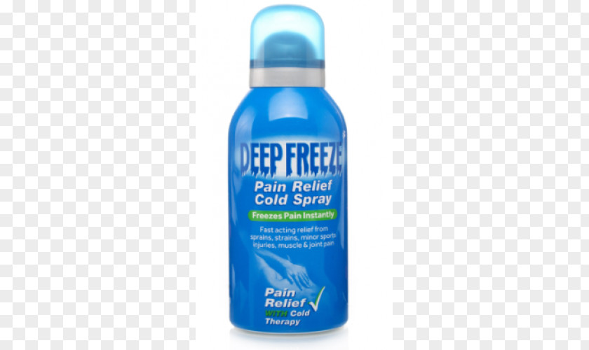 Deep Freezer Liquid Aerosol Spray Transdermal Analgesic Patch Freeze Injury PNG